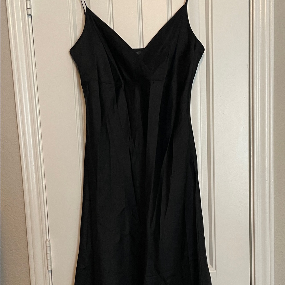 Coast UK brand. Stunning black silk dress. Size USA 12